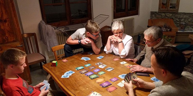 Assembling a Family Card Game Night